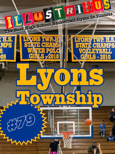 Lyons Township High school is today's #illustriousGyms highlight video. Their birth campus field house is massive and has a great looking parquet court floor. #fyp #basketball #Illinois #lyonstownshiphighschool