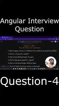 What is Dependency Injection in Angular? 🤯 #angular #webdev