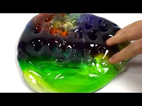 Extremely Satisfying Slime Poking Sounds!! ASMR Slime Compilation Video