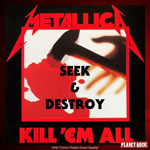 31K views · 4.9K reactions | Kill 'Em All is forty! Metallica's stunning debut was released on 25th July 1983, and as a statement of intent they don't come much better than this. Lightning licks switching to chugging riffs, melodic clean guitars, breakneck wah solos, choruses that a crowd could easily sing along to - the DNA of Metallica's evolution can all be heard here. Which tune always makes you pull your "riff face"? | Planet Rock | Facebook