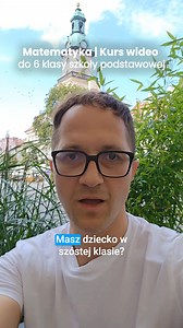 Cała matematyka z 6 klasy w jednym kursie video! Zamiast kosztownych korepetycji - 58 krótkich lekcji video, które jasno i prosto tłumaczą każdy temat z podręcznika do matematyki GWO. Dziecko może zatrzymać lekcję, wrócić i powtórzyć materiał tyle razy, ile potrzebuje, aż wszystko stanie się jasne. Dlaczego warto? ✅ 15 godzin nagrań ✅ Dostęp 24/7 przez 24 miesiące ✅ Lekcje do wielokrotnego odtwarzania ✅ Prosto i jasno tłumaczone przez doświadczonego matematyka 👉 Kup raz - i daj swojemu dziecku 