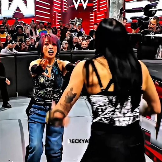 Rhea And Iyo Destroyed 😈 Asuka & kairi Sane 🥶 || WWE RAW 💯 Edit #wwe #rhearipley #iyosky #shorts