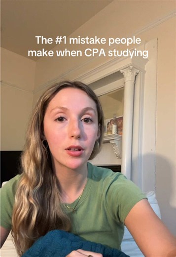 CPA studying mistake: review MC/lectures before moving on