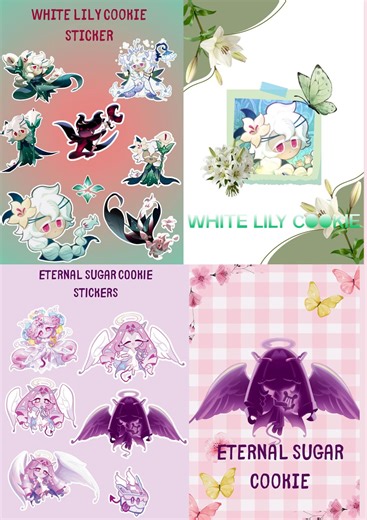 Cookie Run Art Print & Sticker Set: 2 Posters, 2 Stickers Room Decor (digital Download) - Etsy