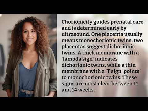 How to Identify Chorionicity on Early Ultrasound?