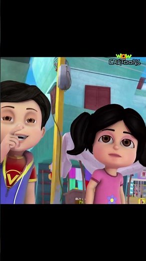 Vir The Robot Boy | Youtube Shorts Video | Action Cartoon | Wow Kidz Action | #spot