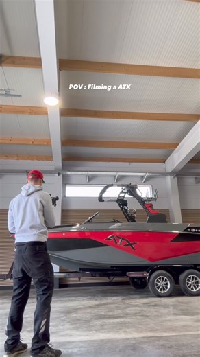 ATX 22 Type-S under the scope 🎥 @bk_digital.studio #indmar #indmarmarine #wakesurf #wakeboat #marine #engine #raptor #boating #poweredbythebest #raptorbyindmar #ford #fordperformance #bestmarineengine #wakesurfing #teamindmar #atxboats | Indmar Marine Engines