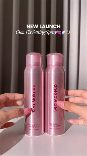 Glow Fix Setting Spray Launch - ASMR Experience