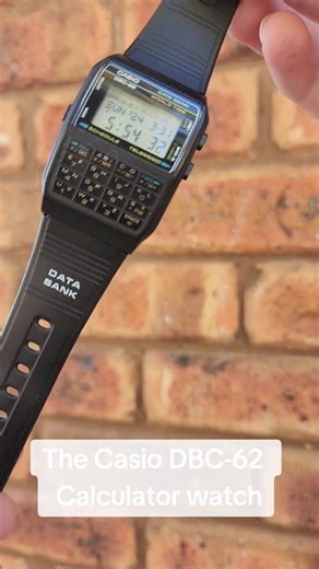 Casio DBC-62: The Iconic 90s Calculator Watch