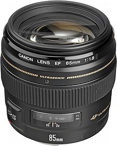 Canon EF 85mm F1.8 USM Objektiv (58mm Filtergewinde) schwarz