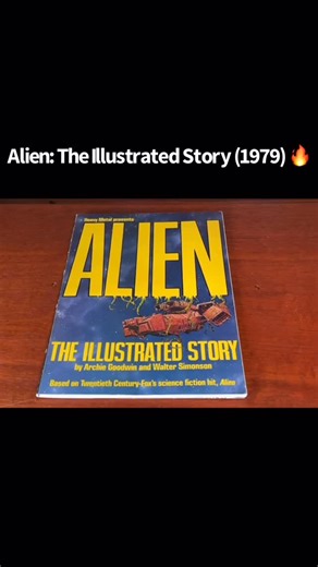 Scifi Art on Instagram: "Alien: The Illustrated Story by Archie Goodwin & Walter Simonson (Heavy Metal publishing, 1979)"