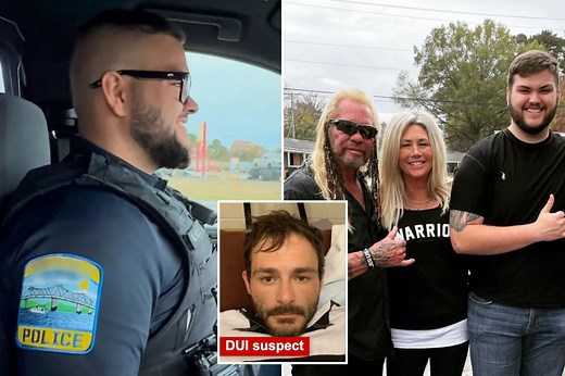 Dog the Bounty Hunter’s cop son fired for role in high-speed crash that killed teen