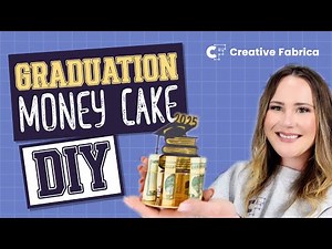 DIY Graduation Money Cake 🎓 Easy & Creative Gift Idea for Grads!