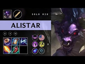 Alistar Mid vs Galio - NA Master Patch 25.23