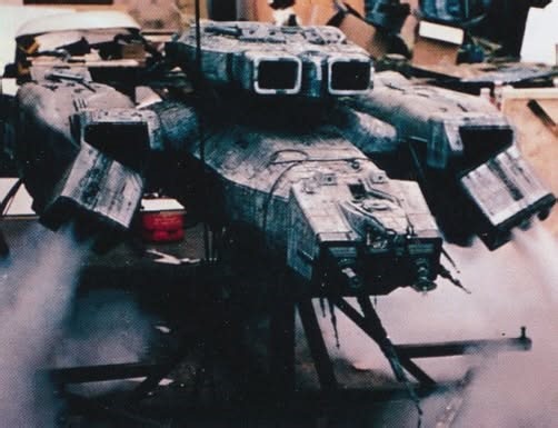 Scifi Art | Some of the miniatures Martin Bower worked on for Alien, Outland and Space 1999. From The Guide to Fantasy Art Techniques (1984) | Instagram