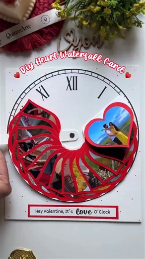 QuinnsArte by Quinal Malara on Instagram: "Heart Waterfall Card Tutorial by Quinn♥️🫶🏻 Shop Now www.quinnsarte.com"