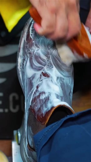 Relaxing ASMR Shoe Cleaning for Ultimate Relaxation