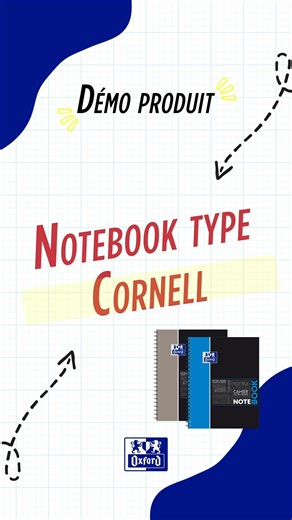 📚✨ Boostez votre prise de notes avec la méthode Cornell et le cahier Étudiant Notebook Oxford ! ✍️🚀 Fini les notes en vrac ! Avec notre cahier spécialement conçu, gagnez du temps, organisez vos idées et mémorisez plus facilement. 🧠 ➡️ Notes à droite ➡️ Mots-clés & questions à gauche ➡️ Résumé en bas 💡 Et avec scribzee, notre appli gratuite, scannez et retrouvez toutes vos notes partout, tout le temps !📲 🔥Moins de stress, plus d’efficacité ! Adoptez la méthode Cornell 💪 #oxfordgeneration #