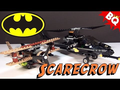 LEGO Batman Batcopter The Chase for Scarecrow 7786 Build & Review - BrickQueen