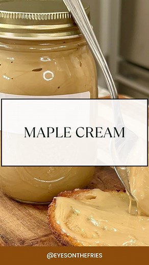 Derek Birch | Amazeballs Home Baking on Instagram: "Have you ever tried homemade Maple Cream? If not - you have GOT to try it. 🍯 This decadent topping is perfect for pancakes, waffles, or ice cream. Want the recipe? Comment ‘maple’ below and I’ll send it your way. #amazeballseats #maple #homemade ✨TIP✨ Be sure to always check your message request folder to accept my DM. As always, you can also find the link to this recipe on my website in the link in profile."