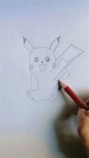 How to draw Pikachu Pokemon / pencil drawing/ Pikachu drawing/Drawing for Beginners/ Step by Step