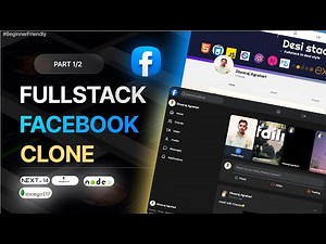 🔥 Build a Full-Stack Facebook Clone | MERN Stack (React Js,Next.js, Node.js, Zustand, MongoDB )