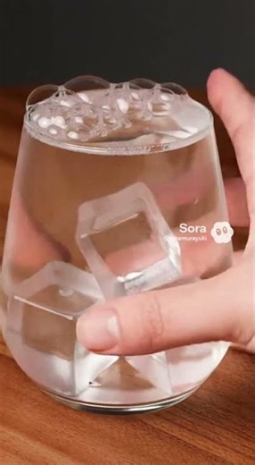 Ice Soda Glass ASMR | Fizz & Clink Sounds