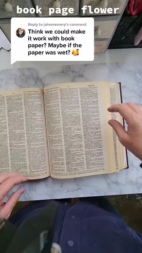 How to Make Paper Roses from Book Pages - Craft Tutorial