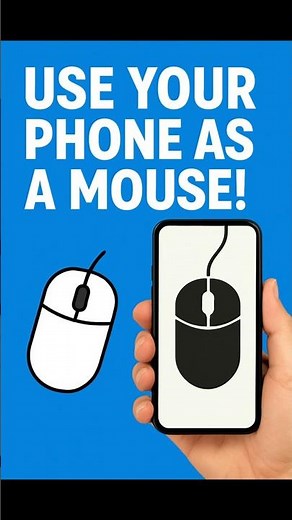 Turn Your Phone Into a Mouse in 60 Seconds!