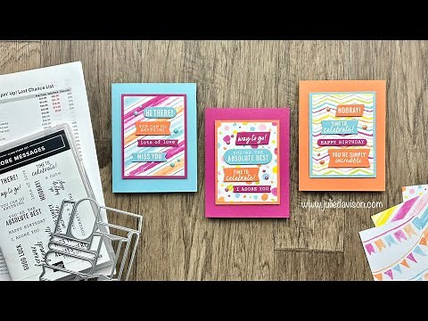 Stampin' Up! Last Chance Favorites Project Ideas | 12/12 Friday Night Stamp Therapy