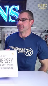 Set sail with Brett and Brenton as they dive into the Very Fire 1:350 scale USS New Jersey model kit! ⚓ From historical insights to expert tips, Brenton brings the story of this legendary battleship to life. Whether you're new to modeling or a seasoned builder, this unboxing is packed with inspiration and info: https://youtu.be/kZluaL-j5r0 #modelshipbuilding #scalemodels #shipmodelkit #veryfiremodels | Hearns Hobbies | Facebook