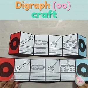 Digraph (oo) Craft | Phonics Activity for Kindergarten & 1st Grade