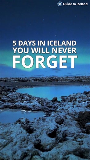 7.4K views · 136 reactions | Experience Iceland’s best in 5 days with aurora hunting, Blue Lagoon, glacier ice cave, and hidden gems. | Guide to Iceland | Facebook