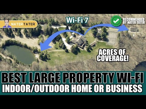 ✅Bye Wi-Fi 6: Home Network Upgrade 2025! - TP-Link Omada Wi-Fi 7 SDN Mesh on A Large Property