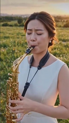 ✨ Cinematic Saxophone Performance with Epic Nature Views 🌿 | Relaxing Music #Shorts