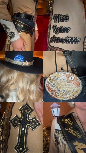 Miss Rodeo America on Instagram: "Miss Rodeo America has arrived to the PRCA Chap Luncheon in her @juliebaugherleatherdesign chaps "