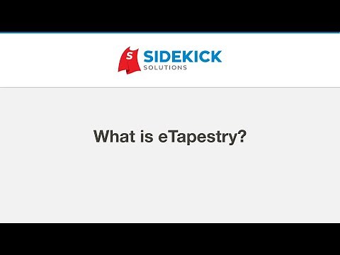 What is eTapestry?