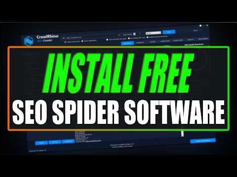 How To Install SEO Spider Software On Windows