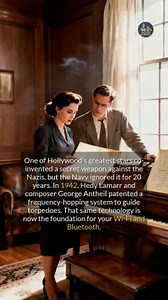 15K views · 136 reactions | A Hollywood star co-invented the technology that now runs your Wi-Fi, but do you know her name? #history #didyouknow #discovery | GoodScience | Facebook