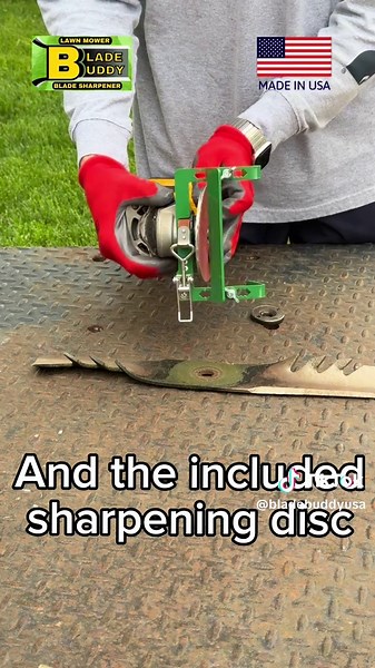 Sharpen Lawn Mower Blades in Under 1 Minute