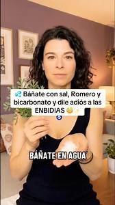 💦 Bathe with salt, rosemary, and baking soda and say goodbye to envy #saltbath #envy #ritual #latina