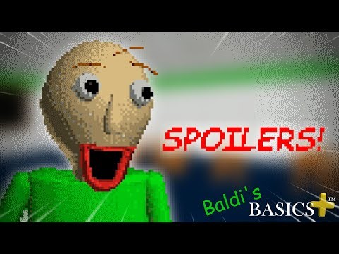 (SPOILERS!) Baldi's Basics Plus 0.9 Pre-Release Gameplay | Tutorial Level Showcase