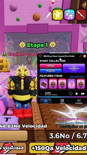 NEW EMOTE WHEEL IN ESCAPE FROM THE KEYBOARD (FIRST COLLABORATION) #roblox #robloxfyp
