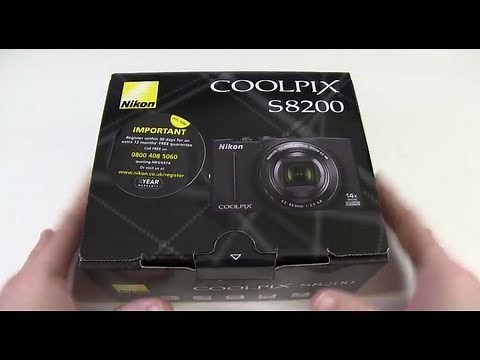 Nikon Coolpix S8200 Digital Camera Unboxing & Tour