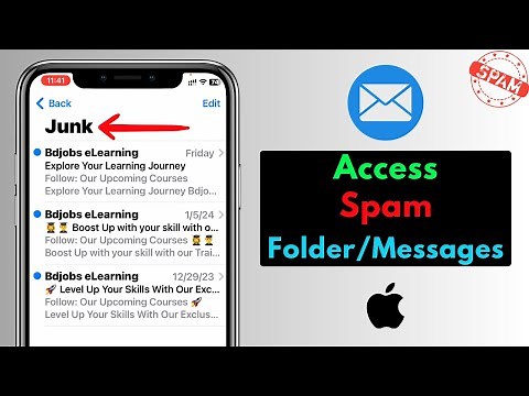 How To Access Spam Folder/Messages on iPhone | Check Spam Folder in Mail App
