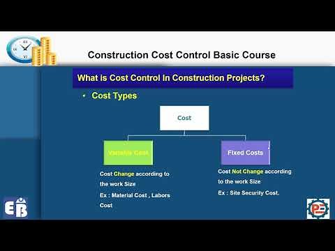 Lesson 1-1 Cost control course-What is Cost Control In Construction Projects