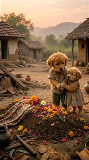 Poor Puppy’s Mom’s Last Memory 😭💔 | Emotional Puppy Story #youtubeshorts #viral #shorts