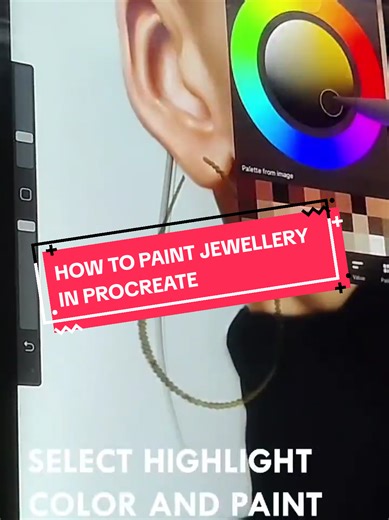 How to Paint Jewelry in Procreate: A Step-by-Step Guide