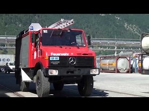 Feuerwehrfilm Ersteinsatzfahrzeug EMS-Chemie AG Tamins