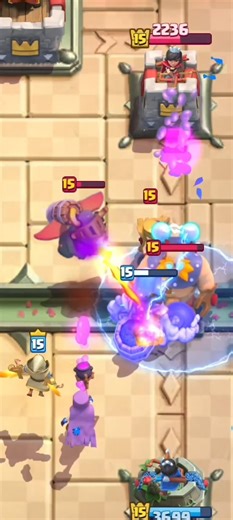 LEAGUE 5 #clashroyale Giant skeleton x Hero Fire Wizard 🔥 Ariez